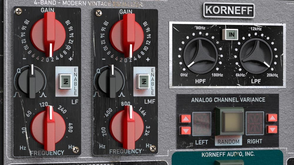 Amplified Instrument Processor (the AIP) eq area