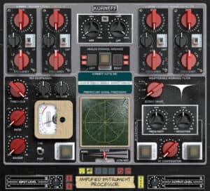 Amplified Instrument Processor (the AIP) front panel