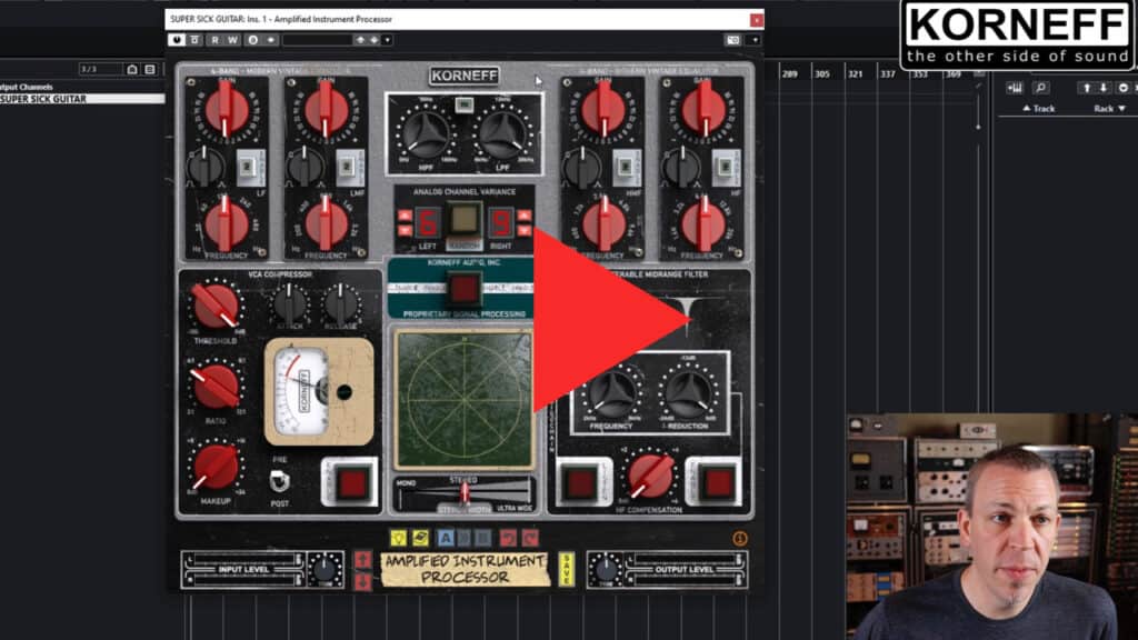 Amplified Instrument Processor (the AIP) video walkthrough poster