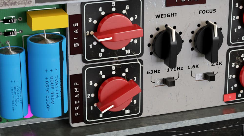 Pawn Shop Comp Tube Preamp Controls