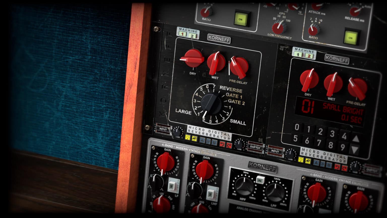 Micro Digital Reverberator - Korneff Audio