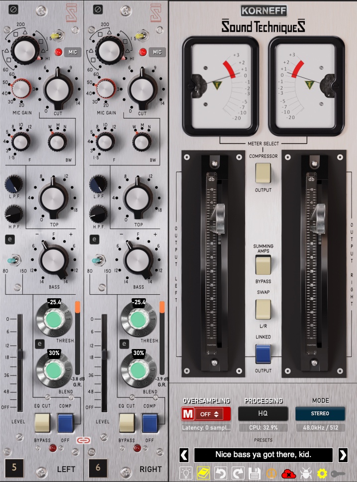 sound techniques alpha range channel