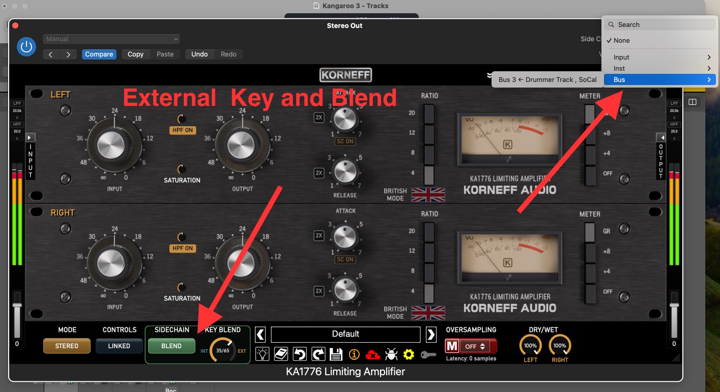 external key blend