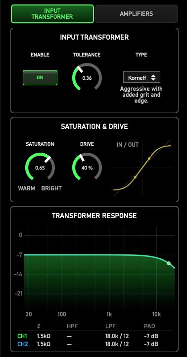 Sound Techniques preamp plugin interface