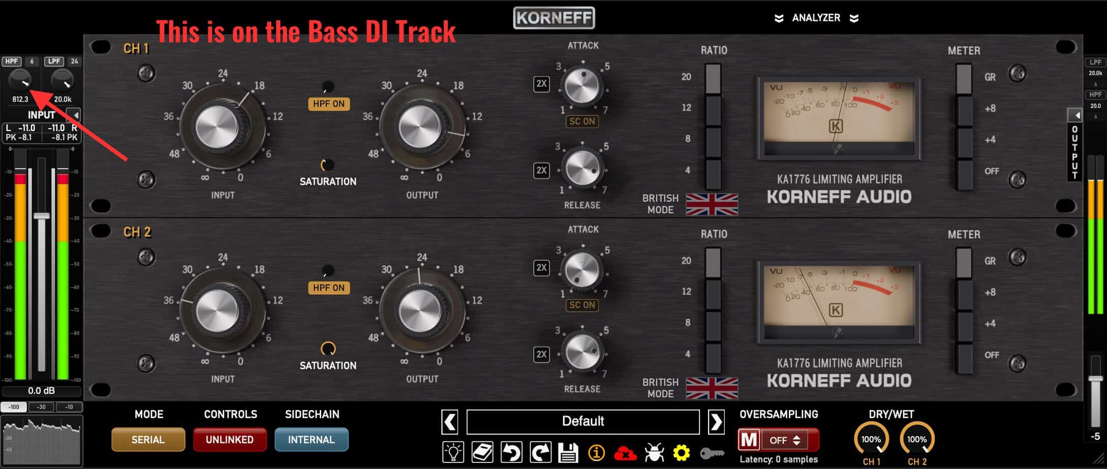 tip 5 bass di track 1