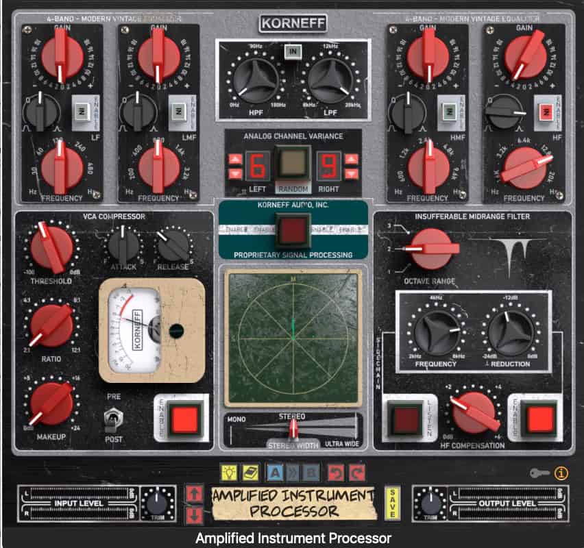 The Amplified Instrument Processor. It's the Swiss Army Knife of plug-ins.