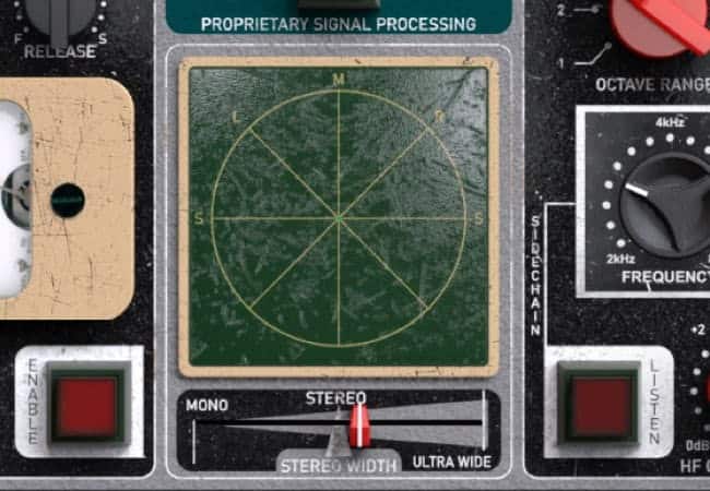 The AIP stereo widening controls