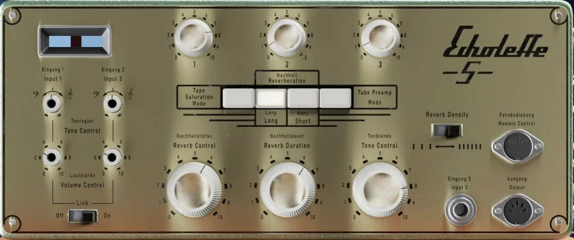The Echoleffe delay section
