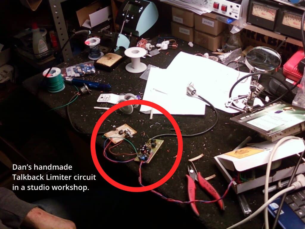 Talkback Limiter hardware build