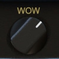 The WOW control knob on the Wow Thing pedal
