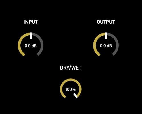 The gain and mix controls
